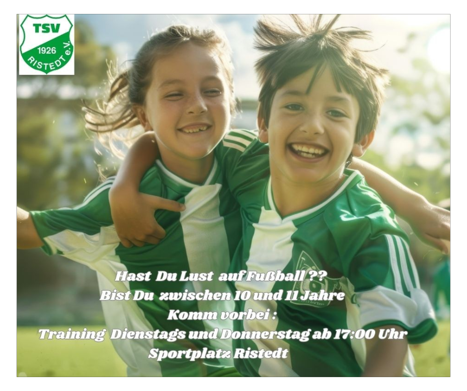 Fußball E-Jugend sucht Verstärkung