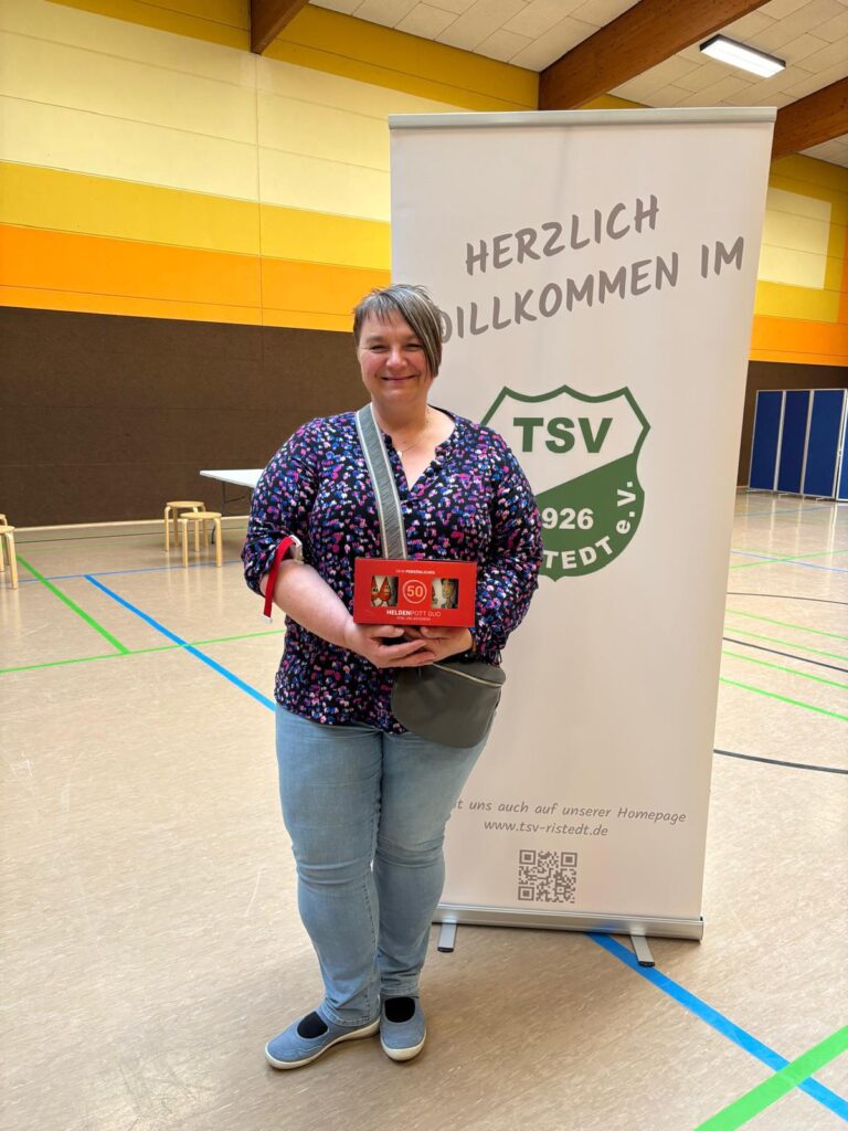 Erfolgreicher Blutspendetag beim TSV Ristedt – 89 Spenderinnen und Spender dabei