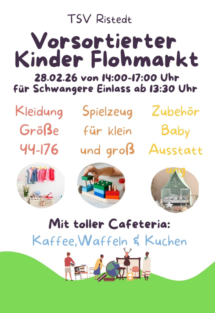 Vorsortierter Kinderflohmarkt am 28.02.2026