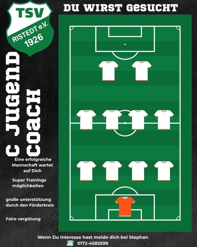 C Jugend Trainer gesucht